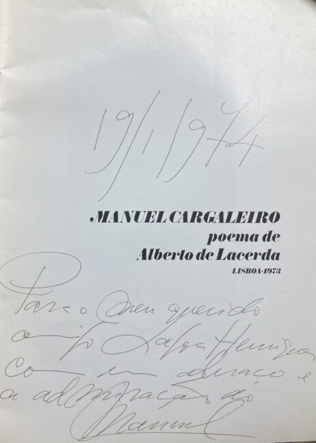 Manuel Cargaleiro: poema de Alberto de Lacerda - Image 2