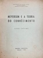 Meyerson e a teoria do conhecimento: Notas críticas
