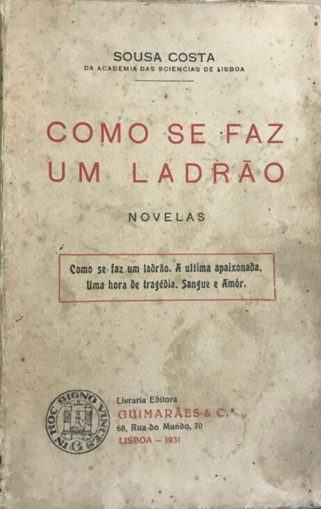 Como se faz um ladrão