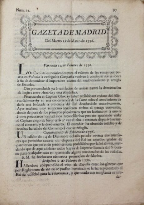 Gazeta de Madrid