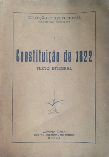Constituição de 1822 (Texto Integral)