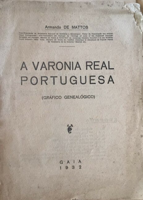 A Varonia Real Portuguesa (Gráfico Genealógico)