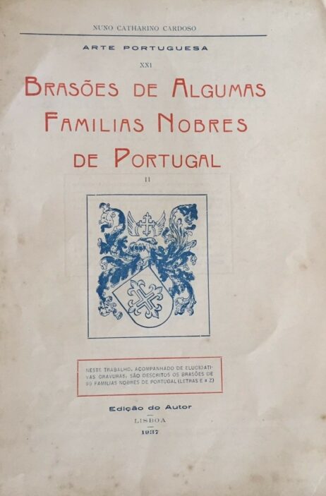 Brasões de algumas Familias Nobres de Portugal - II