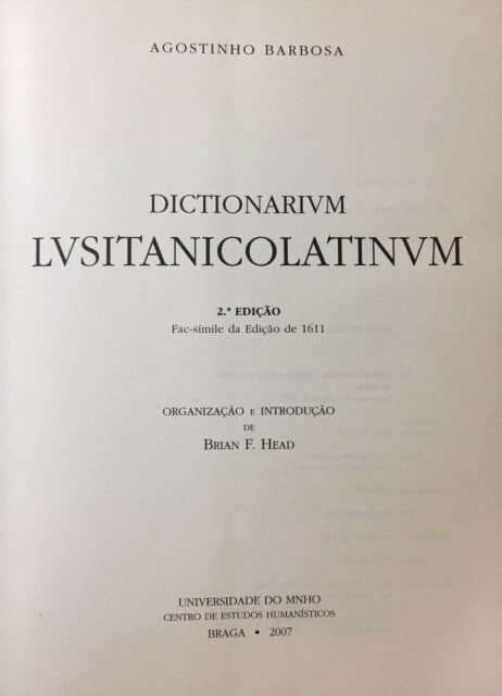 DICTIONARIVM LVSITANOLATINVM