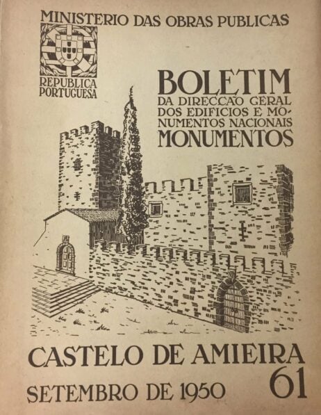 Boletim da Direcção Geral dos Edifícios e Monumentos Nacionais - Castelo de Amieira