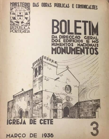 Boletim da Direcção Geral dos Edifícios e Monumentos Nacionais - Igreja de Cete