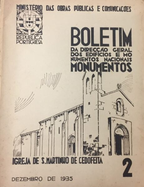 Boletim da Direcção Geral dos Edifícios e Monumentos Nacionais - Igreja de S. Martinho de Cedofeita