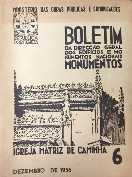 Boletim da Direcção Geral dos Edifícios e Monumentos Nacionais - A Igreja Matriz de Caminha