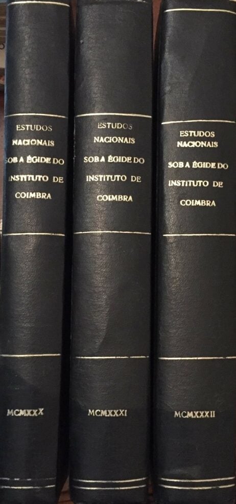 Estudos-Nacionais sob a égide do Instituto de Coimbra