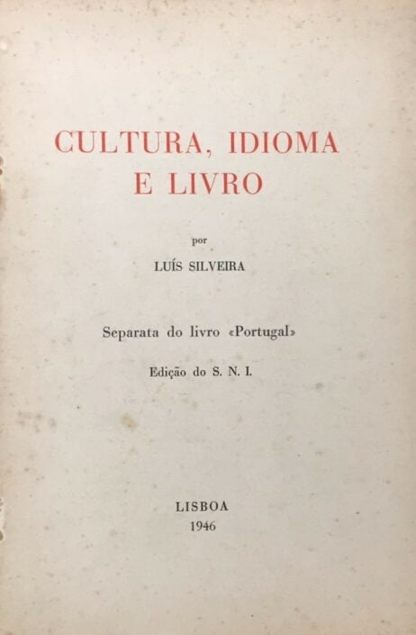 Cultura, idioma e livro