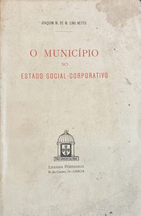 O município no estado social-corporativo