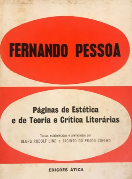 Páginas de Estética e de Teoria e Crítica Literárias