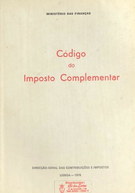 Código do Imposto Complementar