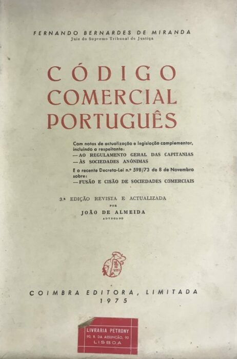 Código Comercial Português