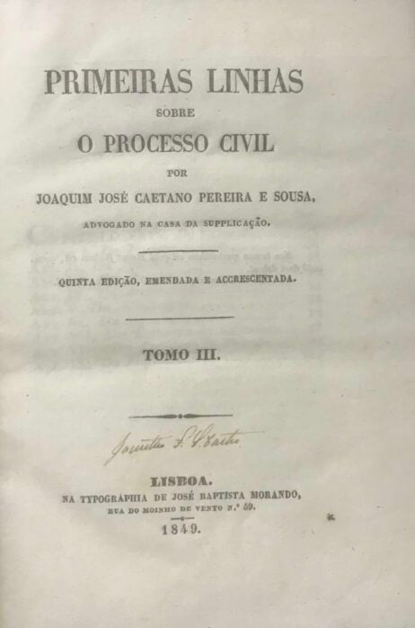 Primeiras linhas sobre o Processo Civil