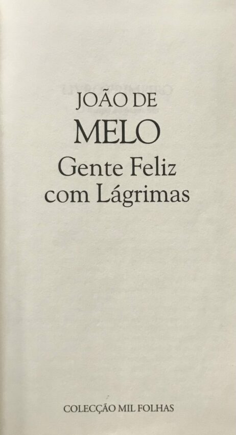 Gente Feliz com Lágrimas