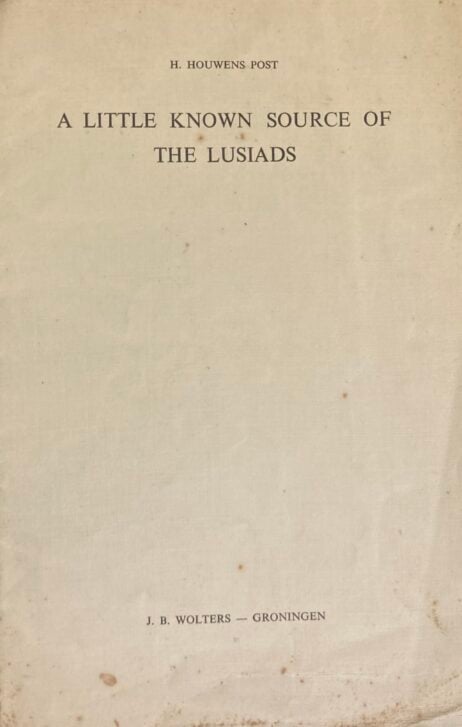 A little known source of the Lusiads