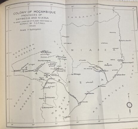 Geologia de Moçambique - A geologia e os recursos minerais das províncias da Zambézia e do Niassa - Ocorrências minerais na Zambézia ocidental - Relatórios 1943/1944 - Image 2