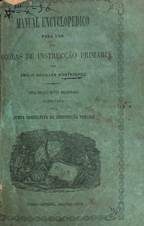 Manual Encyclopedico para uso das Escolas de Instrucção Primaria