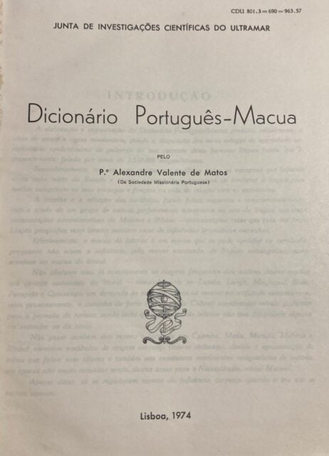 Dicionário Português-Macua