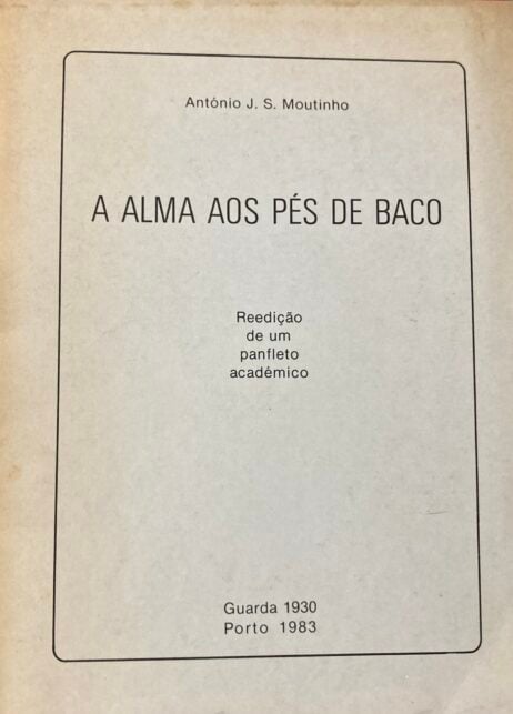 A Alma aos pés de Baco